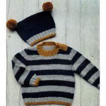 (AY 1557 Sweater and Beanie)